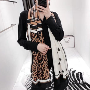 2020 Fashion Design Women Scarf  Brand Woman Warm Winter Cotton Long Unisex Scarves - FUCHEETAH