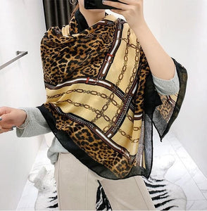 2020 Fashion Design Women Scarf  Brand Woman Warm Winter Cotton Long Unisex Scarves - FUCHEETAH