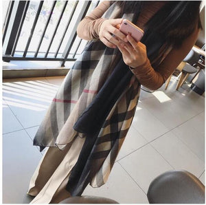 2020 Fashion Design Women Scarf  Brand Woman Warm Winter Cotton Long Unisex Scarves - FUCHEETAH