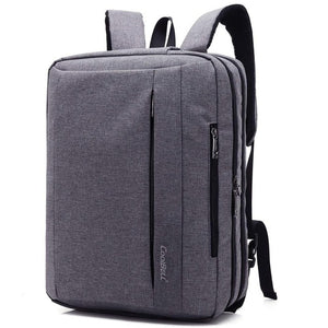 Convertible Large Laptop Backpack Men 15,17 Inch Shoulder Bag - FUCHEETAH