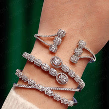 Cargar imagen en el visor de la galería, Luxury Stackable Bangle Cubic Zircon Crystal Bracelet