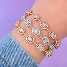 Cargar imagen en el visor de la galería, Luxury Stackable Bangle Cubic Zircon Crystal Bracelet