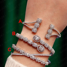 Cargar imagen en el visor de la galería, Luxury Stackable Bangle Cubic Zircon Crystal Bracelet