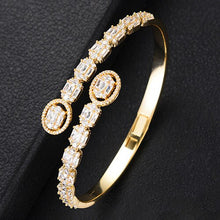 Cargar imagen en el visor de la galería, Luxury Stackable Bangle Cubic Zircon Crystal Bracelet