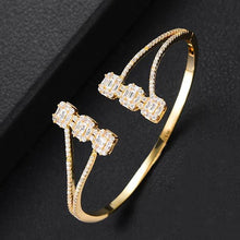 Cargar imagen en el visor de la galería, Luxury Stackable Bangle Cubic Zircon Crystal Bracelet