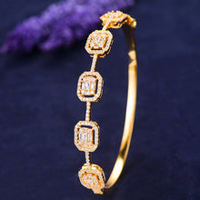 Cargar imagen en el visor de la galería, Luxury Stackable Bangle Cubic Zircon Crystal Bracelet