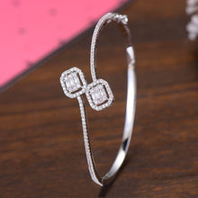 Cargar imagen en el visor de la galería, Luxury Stackable Bangle Cubic Zircon Crystal Bracelet