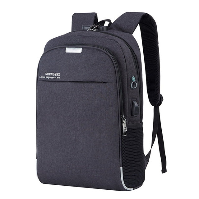 Anti Theft Usb Backpack   Business Large Capacity Backpack Men & Women - FUCHEETAH