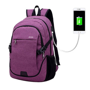 Anti Theft Usb Backpack   Business Large Capacity Backpack Men & Women - FUCHEETAH