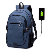 Cargar imagen en el visor de la galería, Anti Theft Usb Backpack   Business Large Capacity Backpack Men &amp; Women - FUCHEETAH