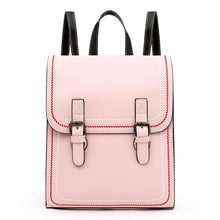 Load image into Gallery viewer, Women Pink Backpack High Quality PU Leather Large Capacity - FUCHEETAH