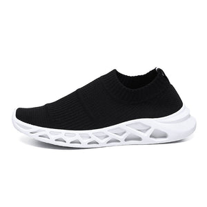 Men Socks Sneakers Athletic Breathable Mesh Super Light Slip-on Footwear - FUCHEETAH