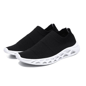 Men Socks Sneakers Athletic Breathable Mesh Super Light Slip-on Footwear - FUCHEETAH