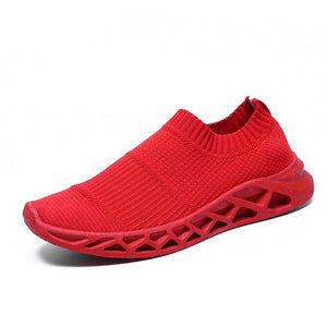 Men Socks Sneakers Athletic Breathable Mesh Super Light Slip-on Footwear - FUCHEETAH