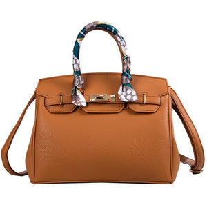 Birkin style Korean Style All-match Messenger Bag Retro Shoulder Bag Fashion Handbag - FUCHEETAH