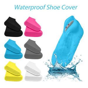 women men shoes Waterproof Shoe Cover Silicone Material Unisex Shoes Protectors Rain Boots for Indoor Outdoor Rainy Days - FUCHEETAH