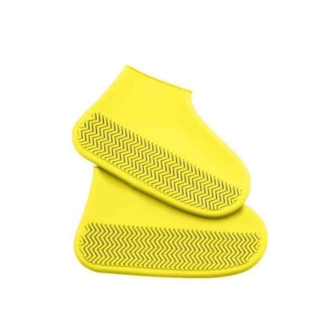 women men shoes Waterproof Shoe Cover Silicone Material Unisex Shoes Protectors Rain Boots for Indoor Outdoor Rainy Days - FUCHEETAH