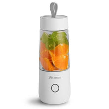 Cargar imagen en el visor de la galería, 350ml Mini Portable Electric Fruit Juicer USB Rechargeable Smoothie Maker Blender Machine Sports Bottle Juicing Cup - FUCHEETAH