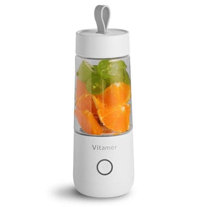 350ml Mini Portable Electric Fruit Juicer USB Rechargeable Smoothie Maker Blender Machine Sports Bottle Juicing Cup - FUCHEETAH