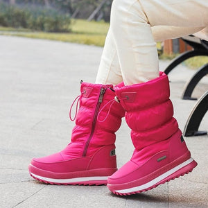 Winter Platform Women Boots Children Rubber anti-slip Snow Boots Shoes for women Waterproof Warm Winter Shoes Botas - FUCHEETAH