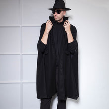 Charger l&#39;image dans la galerie, Samo Zaen Collection Long Woolen Cape - FUCHEETAH