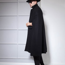 Charger l&#39;image dans la galerie, Samo Zaen Collection Long Woolen Cape - FUCHEETAH