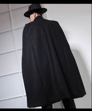 Charger l&#39;image dans la galerie, Samo Zaen Collection Long Woolen Cape - FUCHEETAH