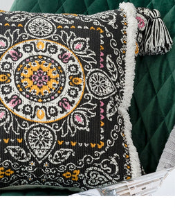 Handmade Luxury Moroccan Style Cushion Colorful Pillow Cover - FUCHEETAH