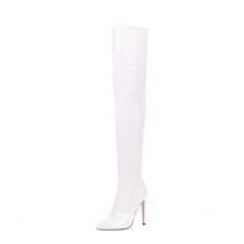 Charger l&#39;image dans la galerie, High Heels Over The Knee Boots Women Stretch Thigh High Boots - FUCHEETAH