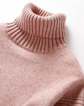 Cargar imagen en el visor de la galería, Thicken Knitted 2 Pieces Set Turtleneck tracksuit Set