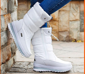 Winter Platform Women Boots Children Rubber anti-slip Snow Boots Shoes for women Waterproof Warm Winter Shoes Botas - FUCHEETAH