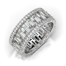 Load image into Gallery viewer, Luxury Silver Rings Geometric CZ Simple Stylish - FUCHEETAH