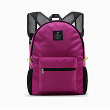 Charger l&#39;image dans la galerie, New 5 Colors Women Men Folding Backpack Waterproof Nylon - FUCHEETAH